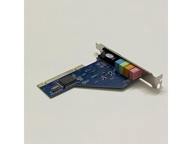 1PC Built-in Independent PCI Sound Card 4 Channel 3D Audio Stereo For Desktop PC