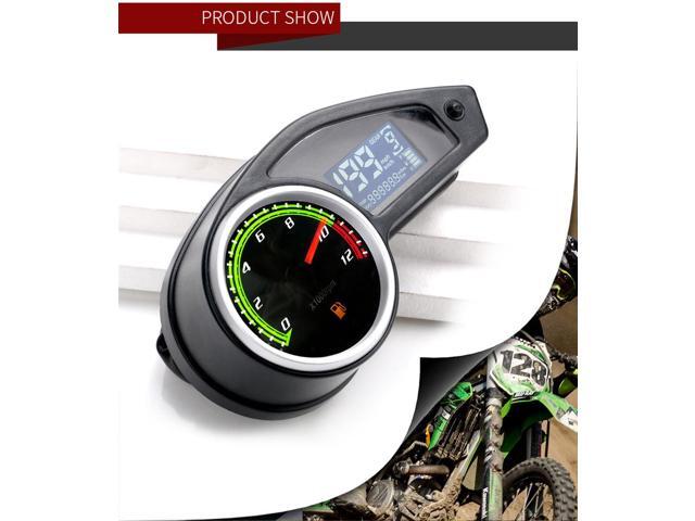 Furulu Digital Speedometer Tachometer Odometer Motorcycle Gauge For RPS Hawk 250