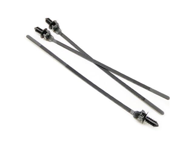 Acaigel 50 Car Mount Tie Wrap Release Nylon Bundled Cable Fastener Self-lock Plastic Zip