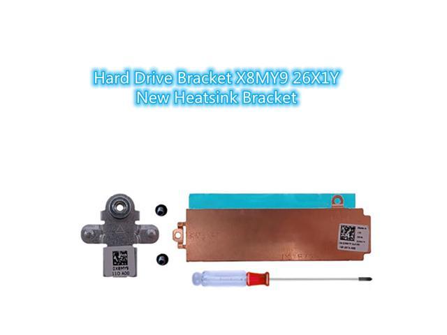 For G15 5510 5511 5515 M.2 SSD Hard Drive Bracket X8MY9 26X1Y New Heatsink Bracket