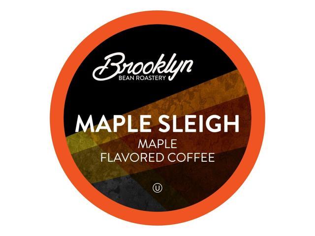Photos - Coffee Maker Brooklyn Bean Roastery, Medium Roast Maple FLAVORED Coffee Pods, Keurig 2.