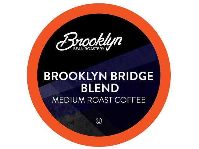Photos - Coffee Maker Brooklyn Beans Brooklyn Bridge Blend Coffee Pods, compatable with Keurig 2