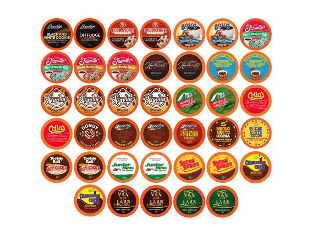 Photos - Coffee Maker Brooklyn Beans Black and White Cookie Coffee Pods for Keurig 2.0 K-Cup Bre
