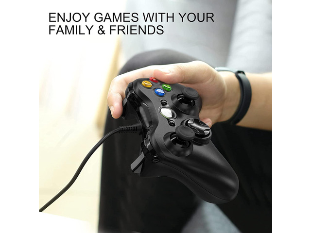 Bailink PC Controller, Updated Xbox 360 Controller, Wired Controller Compatible with Microsoft Xbox 360 & Slim/PC Windows 10/8/7, Gamepad Joystick,...
