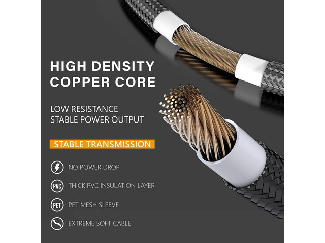 Bailink PSU Cable Extension ATX Sleeved Custom Mod GPU PC Power Supply Soft Nylon Braided with Comb Kit 24PIN/8PIN to 6+2Pin/ 8PIN to 4+4PIN-30CM...