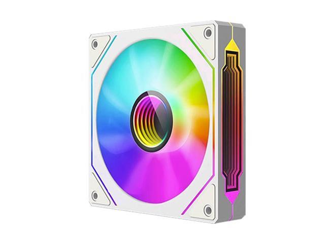 Bailink 120mm ARGB Case Fan, Infinity Mirror RGB Fan 5V 3-PIN Motherboard Light Sync PWM Cooling Fan, Ultra Quiet Long Life PWM Gaming PC Cooling...
