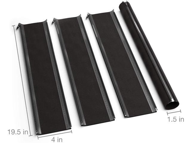 Bailink 4 Pack Cable Management Sleeve and Cable Sleeves Wrapper for Cords, PC Cable Management an and Wire Hider,19-20 Inch Cord Organizer System...