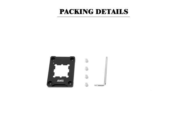 Bailink AM5 CPU Holder, AM5 Safety Fixed Frame, AM5 Secure Frame, Corrective Anti-Bending Fixing Frame, AM5 Anti-Bending Contact Frame,CPU Cooler...