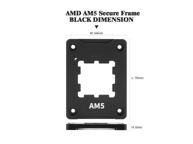 Bailink AM5 CPU Holder, AM5 Safety Fixed Frame, AM5 Secure Frame, Corrective Anti-Bending Fixing Frame, AM5 Anti-Bending Contact Frame,CPU Cooler...