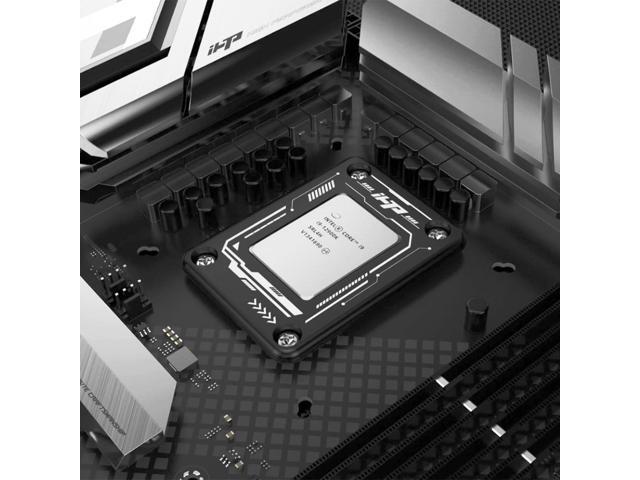 Bailink LGA 1700 CPU Contact Frame for Intel 12/13/14 Gen Anti-Bend Fixing Fixture, LGA1700 CPU Corrective Fixing Bracket,Aluminum Corrector Frame.