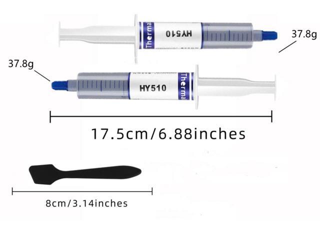 HY510-74g (37g*2) HY510 Thermal Paste Kit, Thermal Conductivity: >1.93W/m-k,Premium Performance Thermal Compound Paste Grease Heatsink for CPU,...