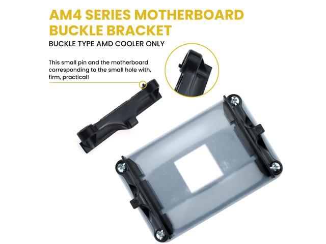 2026 Updated AM4 Backplane Back Durable CPU Heatsink Bracket Motherboard CPU Fan Cooling Mounting Sheet Plate for AM4 AMD Socket Metal Back Plate...