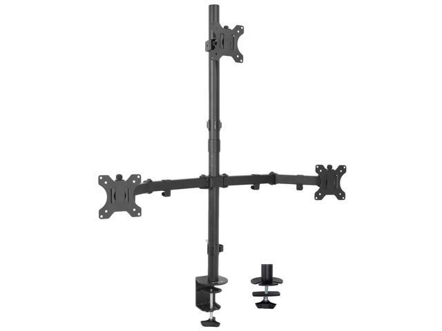 Bailink Triple Monitor Stand, High Performance Triple LCD Monitor Desk Mount Stand Heavy Duty and Fully Adjustable, For 17 to 27 Inch for 3...