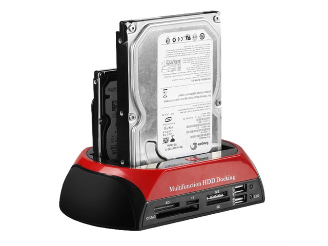 Bailink 2026 Dual-Bay SATA/IDE Hard Drive Docking Station