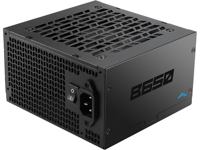 SAMA B650 650W ATX 3.1 Power Supply, Cybenetics Bronze Certified, PCIe 5.1 Ready 12V-2x6 (450W), APFC LLC + DC-DC Design, 120mm Silent Fan,...