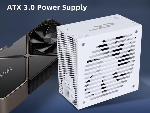SAMA XP 850w ATX Power Supply PSU For Gaming Computer PC Power Supply Unit White - 80 Plus Platinum Gold - ATX 3.0 & PCIe 5.0 Compliant - Fully...