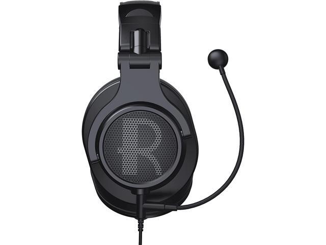 Prosonic DJ2KG Headsets with Boom Mic, Wired Over Ear Headphones for Business Meeting, Skype Zoom, PC Gaming,PS4, Xbox One, Discord, Podcast,...