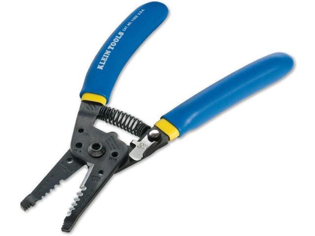 Klein Tools 11055 Wire Cutter and Wire Stripper, Stranded Wire Cutter, Solid Wire Cutter, Cuts Copper Wire