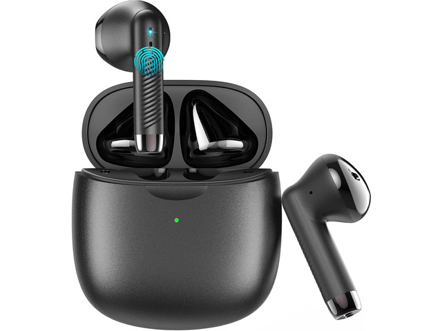 Wireless Earbuds, Bluetooth 5.4 Earbuds Stereo Bass, Bluetooth Headphones in Ear Noise Cancelling Mic, Earphones IP7 Waterproof Sports, 32H...