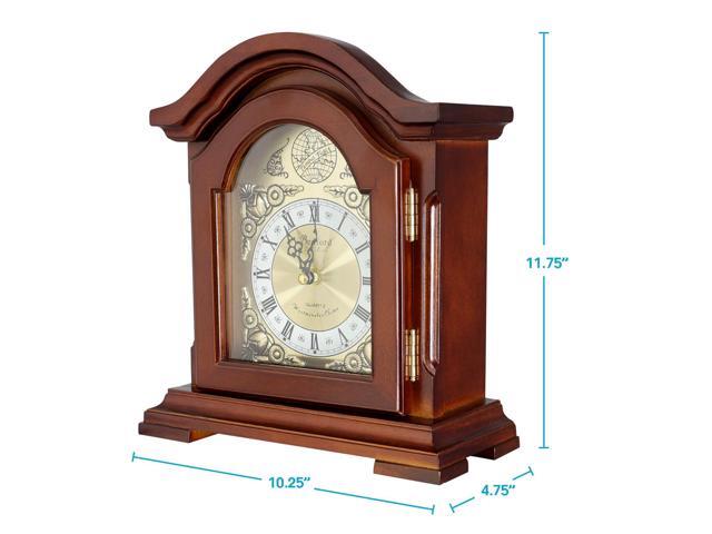 Clock Collection Redwood Mantel clock with Chime