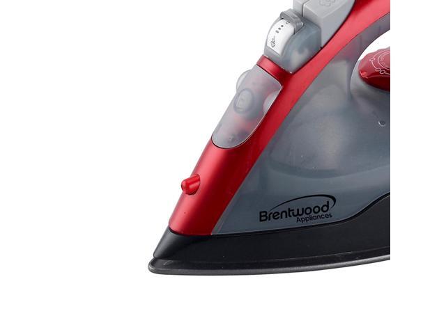 Brentwood MPI-54 Non-Stick Steam Iron - Red