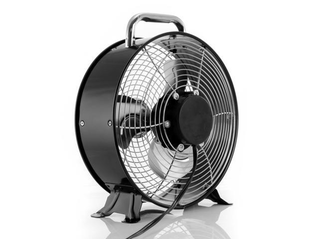 Vie Air 12' High Velocity Dual Speed Retro Metal Drum Fan