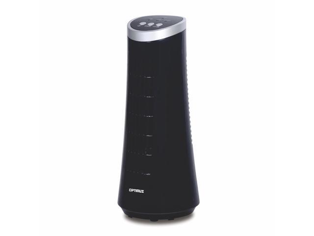 Optimus F-7345BK 12 Desktop Ultraslim Oscillating Tower Fan (Black)