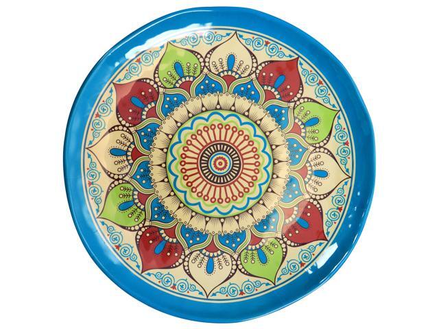 Elama Camilla 12 Piece Melamine Dinnerware Set