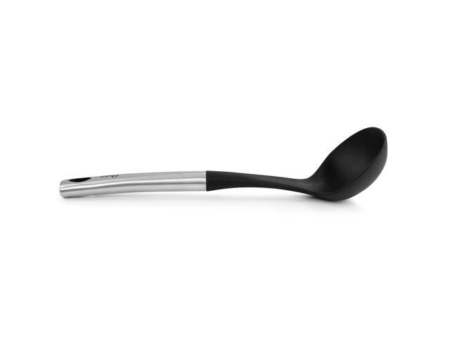 Oster Baldwyn Nylon Ladle Kitchen Utensil with Stainless Steel Handle
