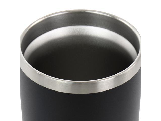 WAO 18oz Thermal Tumbler with Acrylic Lid in Matte Black