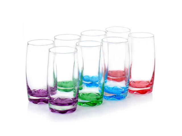 Gibson Karissa 8 Piece Drinking Glass Tumbler Set Assorted 13 oz. (92361.08) 93596601M