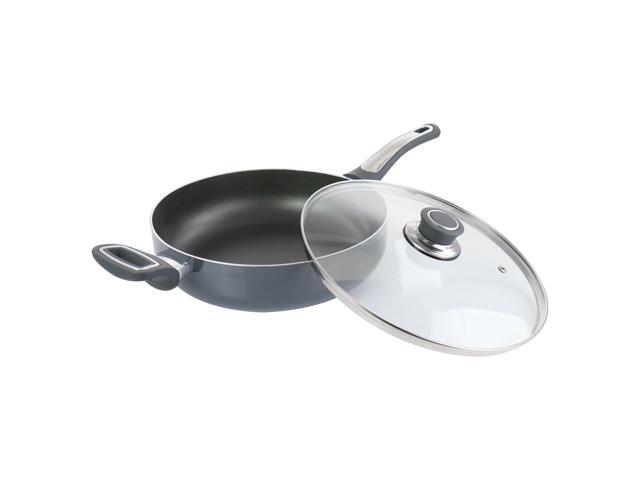Oster 3.5 Quart Aluminum Saute Pan with Lid
