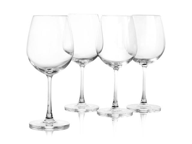 Martha Stewart 4 Piece 20oz Red Wine Glass Set