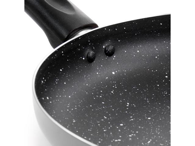 Oster Luneta 8 Inch Aluminum Nonstick Frying Pan in Grey