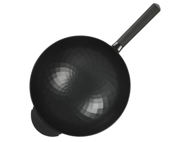 Kenmore Eugene 13 Inch Nonstick Cast Alumium Wok with Stainless Steel Lid