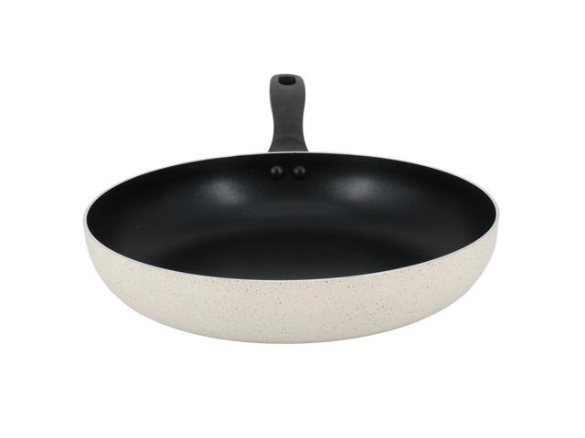 Oster Clairborne 12 Inch Round Nonstick Aluminum Frying Pan in Linen
