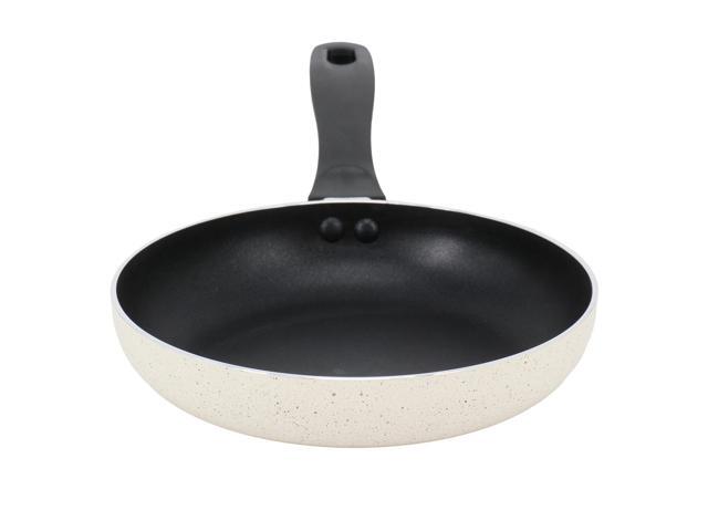 Oster Clairborne 9.5 Inch Round Nonstick Aluminum Frying Pan in Linen