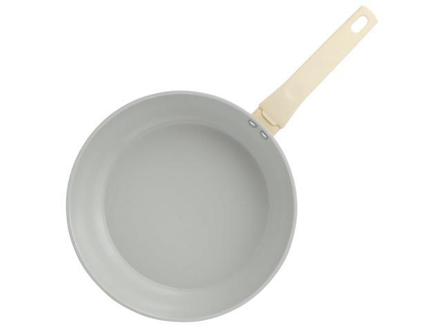 Gibson Home Barnsdall 12 Inch Nonstick Aluminum Frying Pan in Linen
