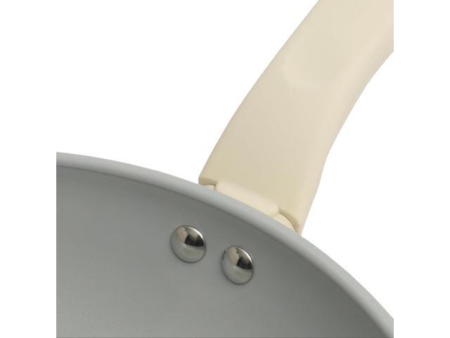 Gibson Home Barnsdall 12 Inch Nonstick Aluminum Frying Pan in Linen