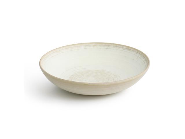 Gibson Elite 12 Piece Dreamweaver Round Earthenware Dinnerware Set in Matte White