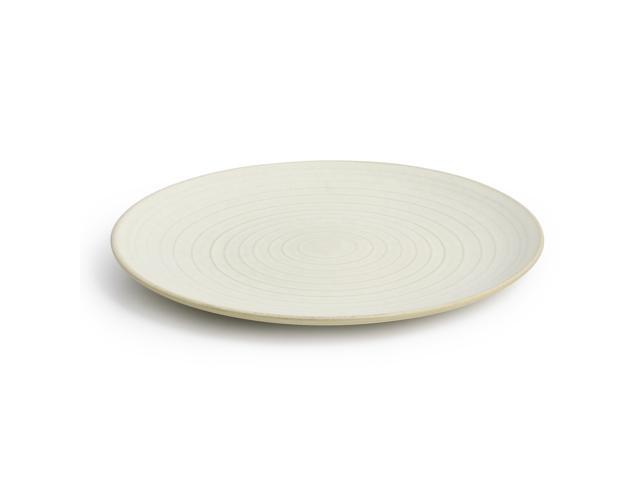 Gibson Elite 12 Piece Dreamweaver Round Earthenware Dinnerware Set in Matte White