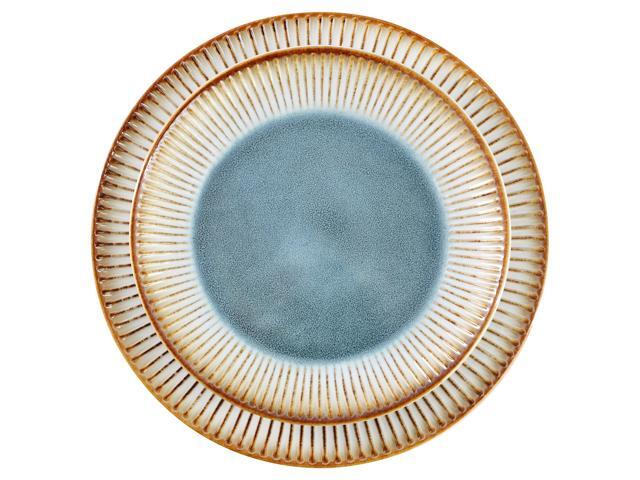 Elama Louann 16 Piece Stoneware Dinnerware Set