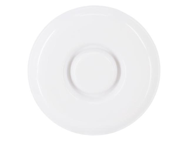 Gibson Home Grayson 12 Piece 12 Inch Round Melamine Chip and Dip Platter Set in White