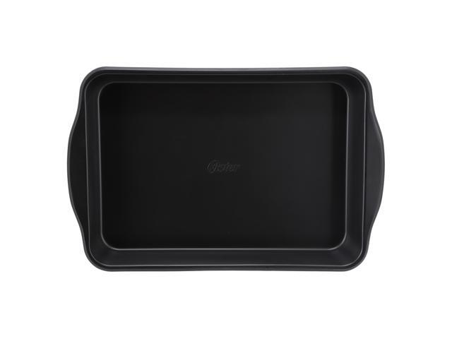 Oster Teston Platinum Collection 13x9 Inch Nonstick Carbon Steel Baking Pan in Matte Black