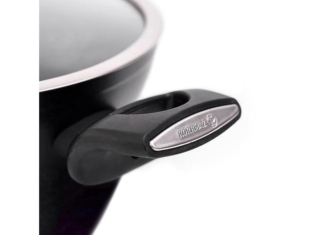 Korkmaz Nora 2 Piece 3 Liter Alumium Nonstick Casserole Dish with Lid