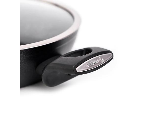 Korkmaz Nora 2 Piece 2.2 Liter Alumium Nonstick Low Casserole Dish with Lid