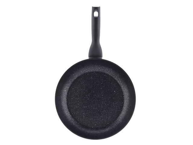 Korkmaz Nora Granit 2 Liter Aluminum Nonstick Frypan in Black