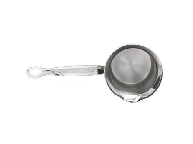 Korkmaz Classic 6 Ounce Stainless Steel Turkish Coffee Pot in Silver