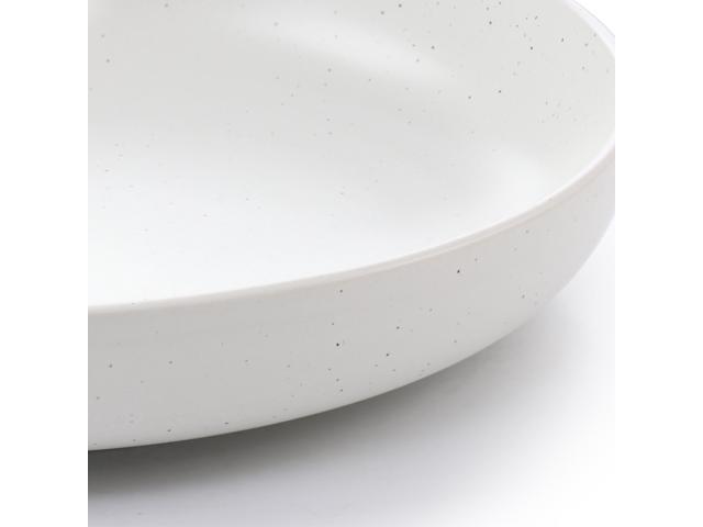 Studio 3B Mio 6 Piece 9.5 Inch Round Stoneware Bowl Set in Sea Salt