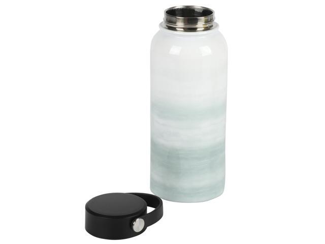 Gibson Home Brampton 30 Ounce Stainless Steel Double Wall Thermal Bottle With Lid